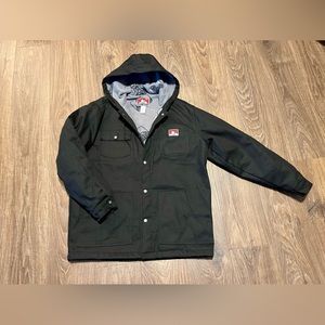 Ben Davis Men’s Fleece Lined Coat- Large